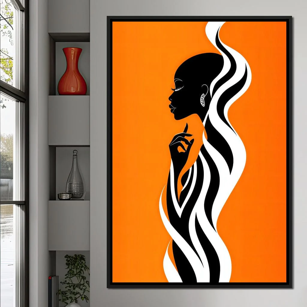 Ebony Flow on Tangerine Dreams - TooplesArt - Image 2