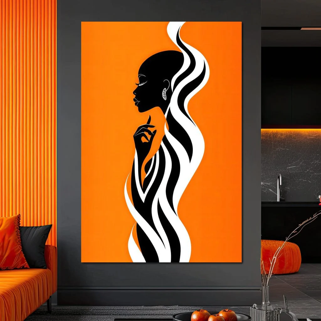 Ebony Flow on Tangerine Dreams - TooplesArt - Image 7