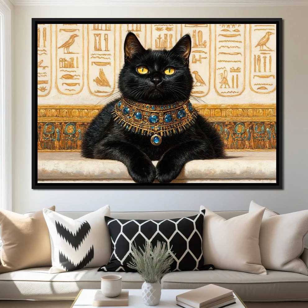 Egyptian Feline Elegance