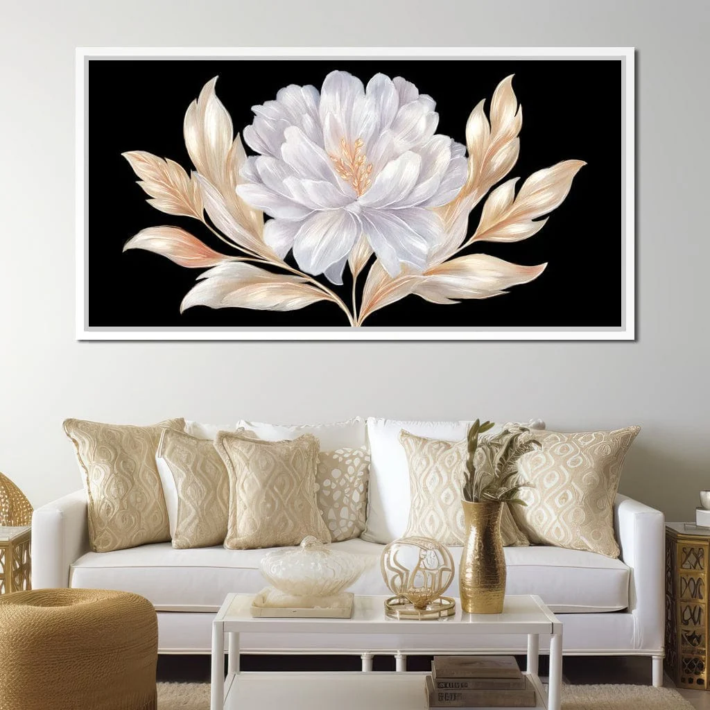 Elegant Ivory Petal Radiance - Image 5