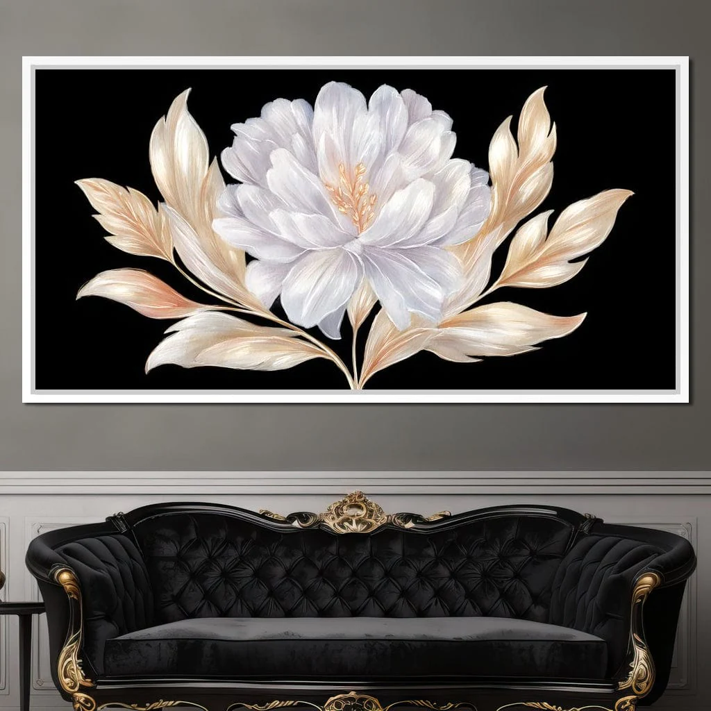 Elegant Ivory Petal Radiance - Image 6