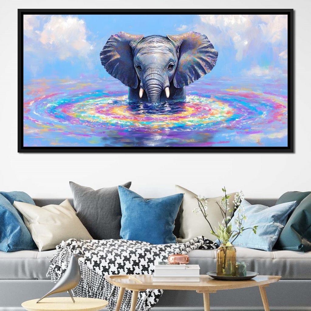 Elephant in Dreamy Waters - Image 8