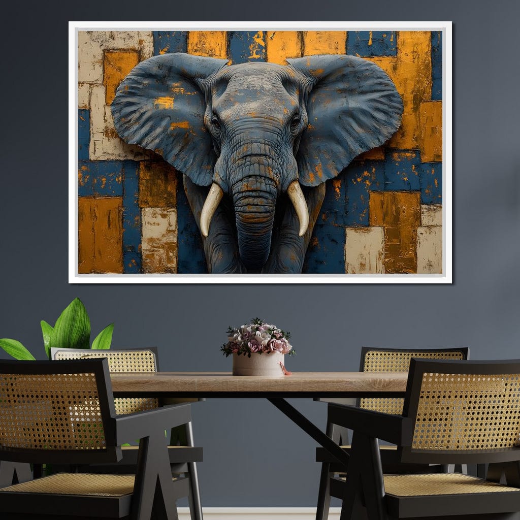 Elephant Majesty Patchwork Elegance - Image 9