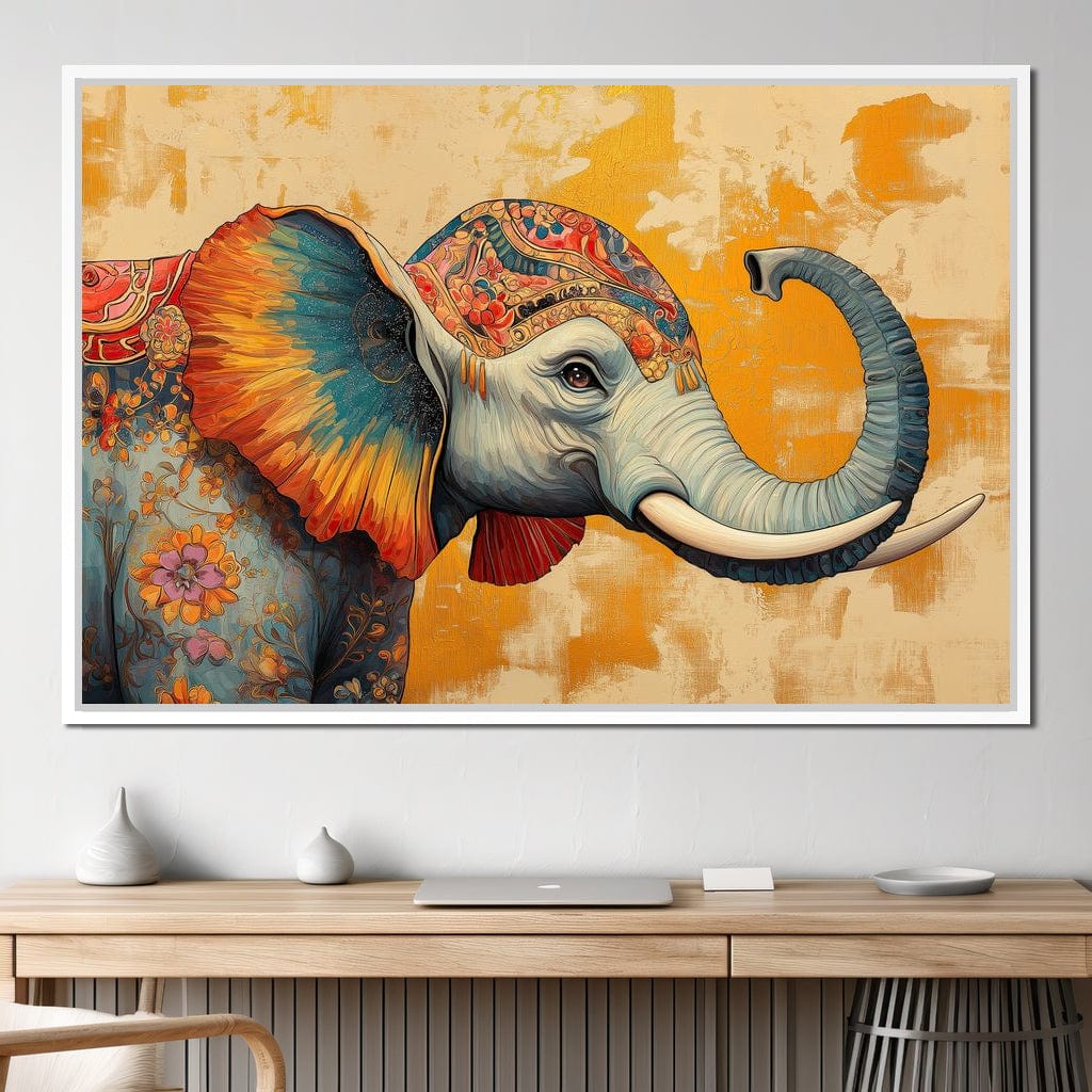 Elephant Splendor Floral Harmony - Image 6