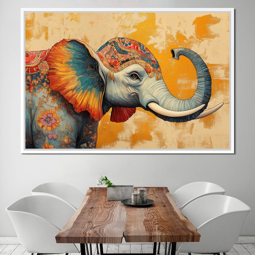 Elephant Splendor Floral Harmony - Image 8