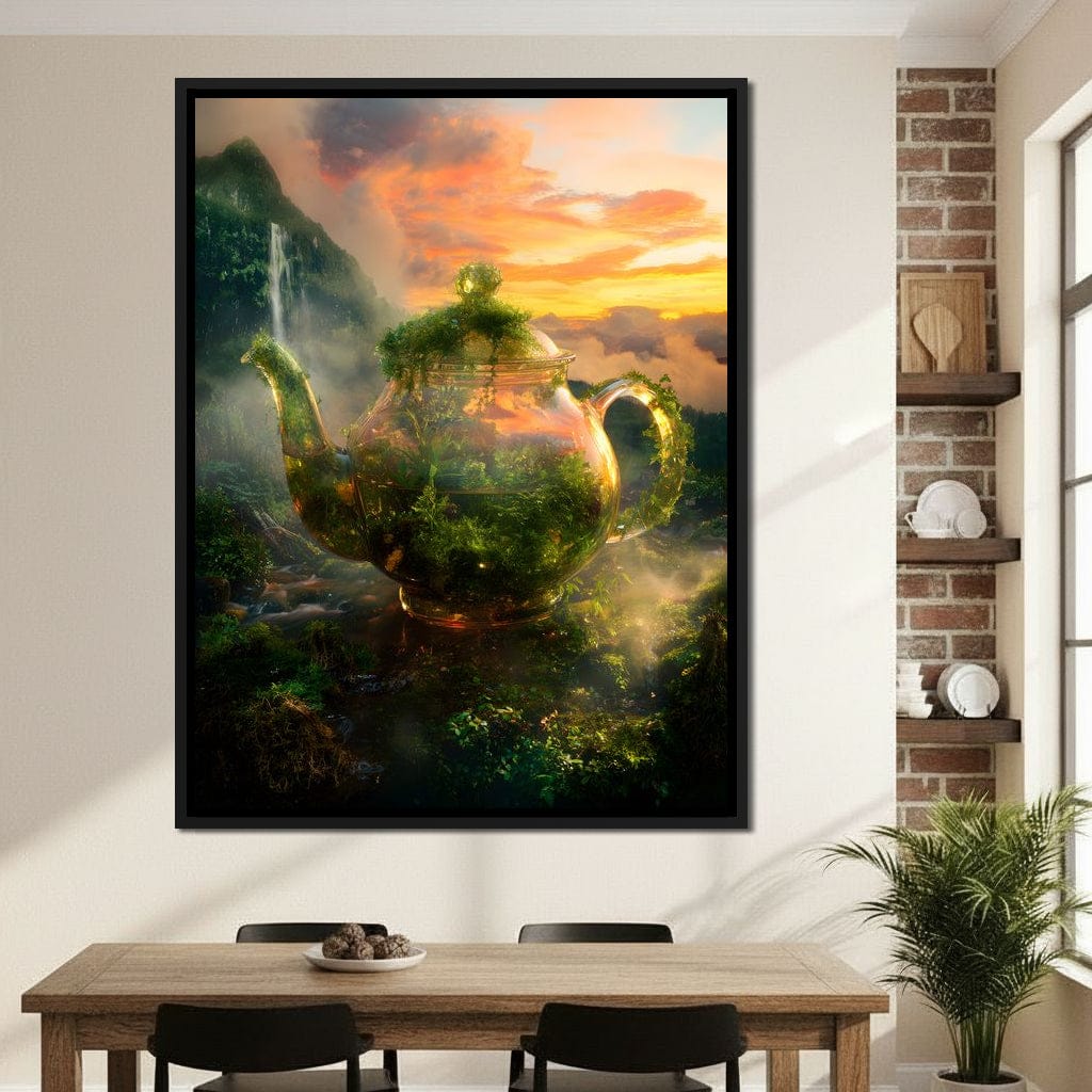 Emerald Teapot Rainforest Dream - Image 2