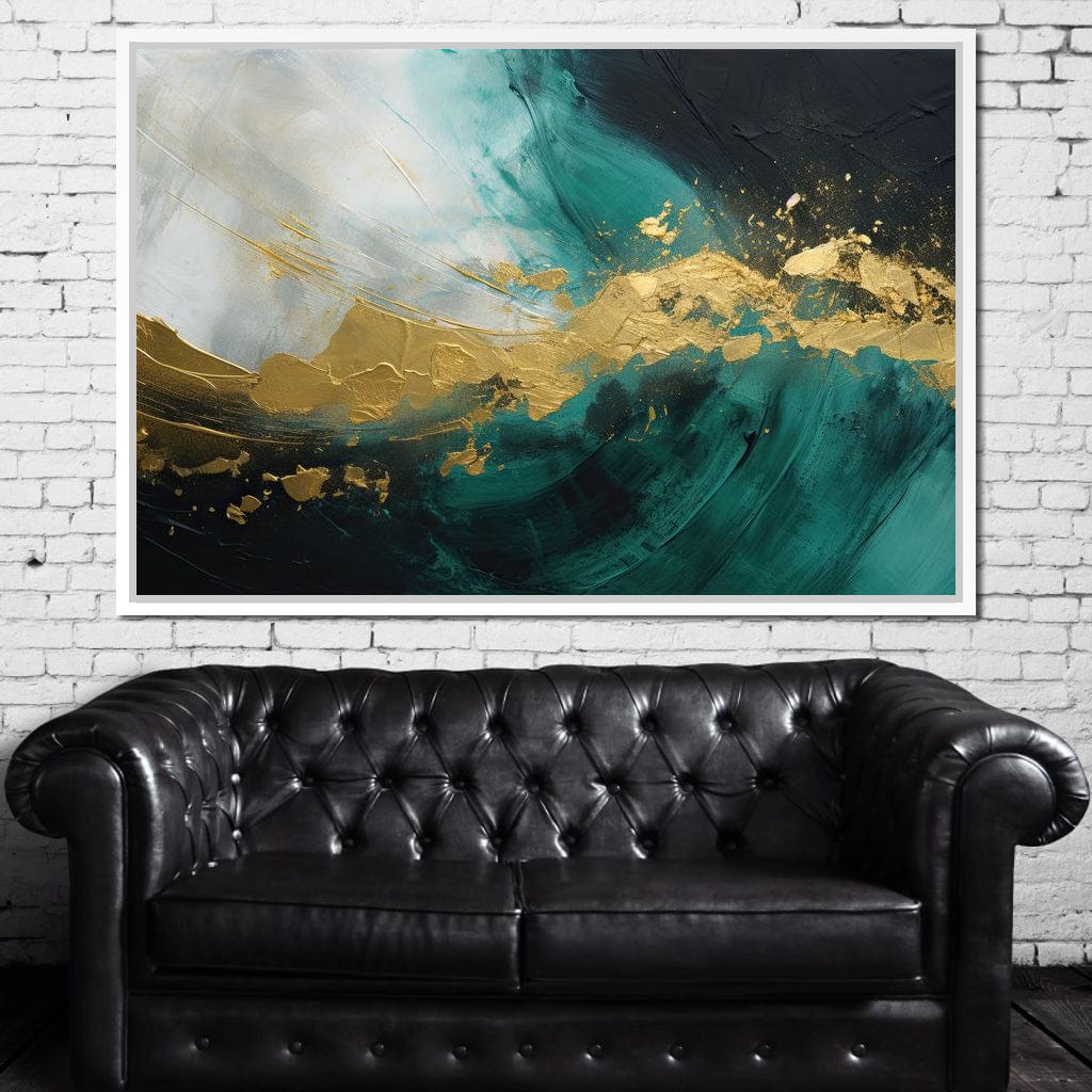 Emerald Tide with Golden Crest - Image 12