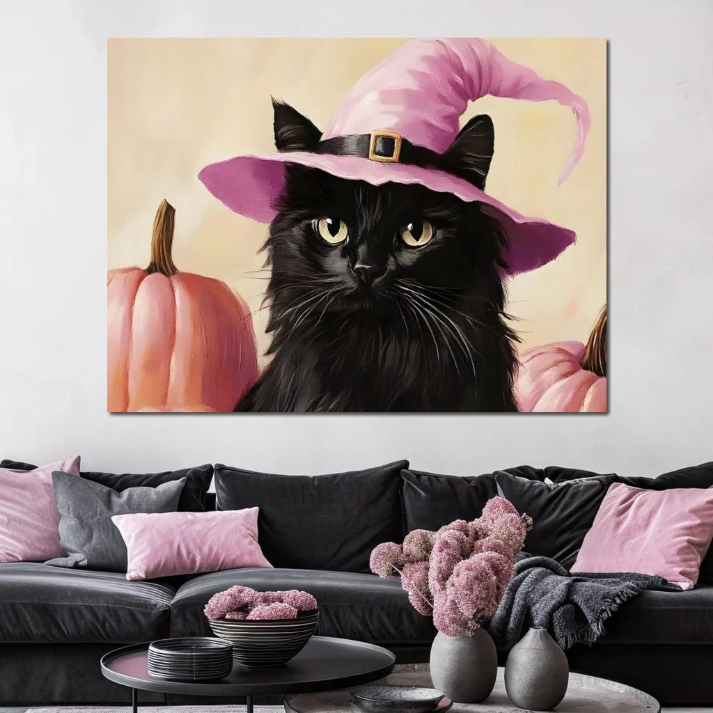 Enchanted Witchy Black Cat Charm - Image 11