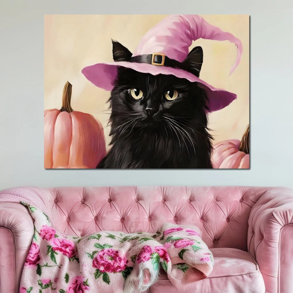 Enchanted Witchy Black Cat Charm - Image 12