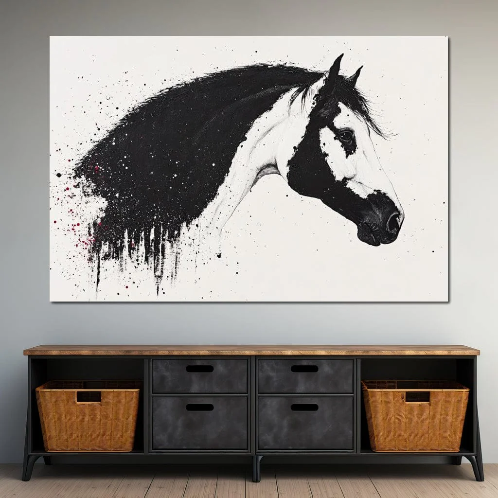 Equestrian Splatter Symphony - Image 6