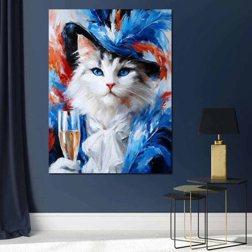 Feathers Feline Elegance - Image 6