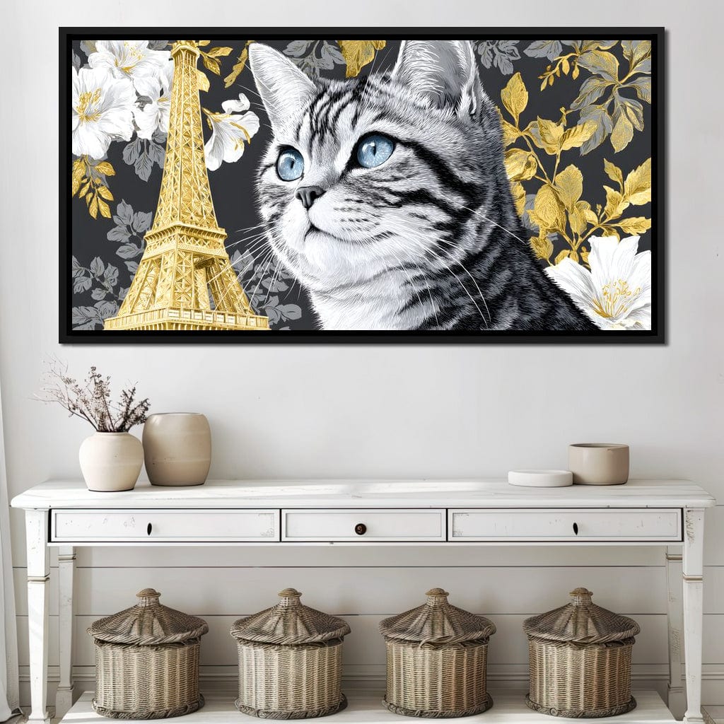 Feline Elegance Parisian Dreams - Image 2