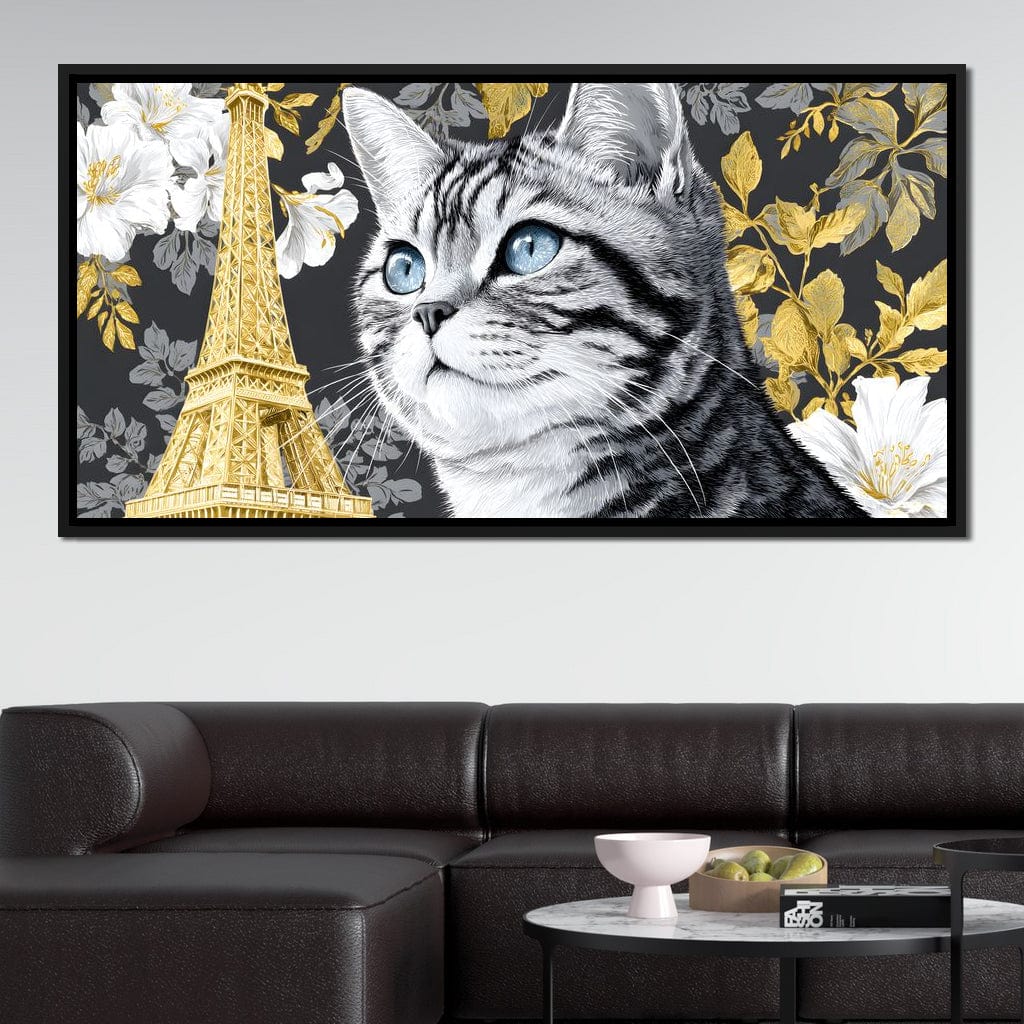 Feline Elegance Parisian Dreams - Image 3