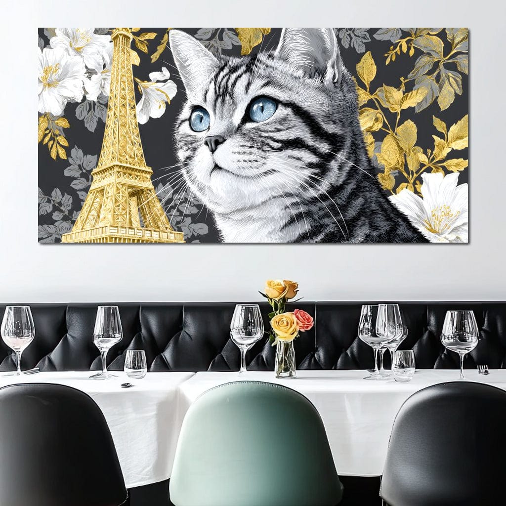 Feline Elegance Parisian Dreams - Image 5