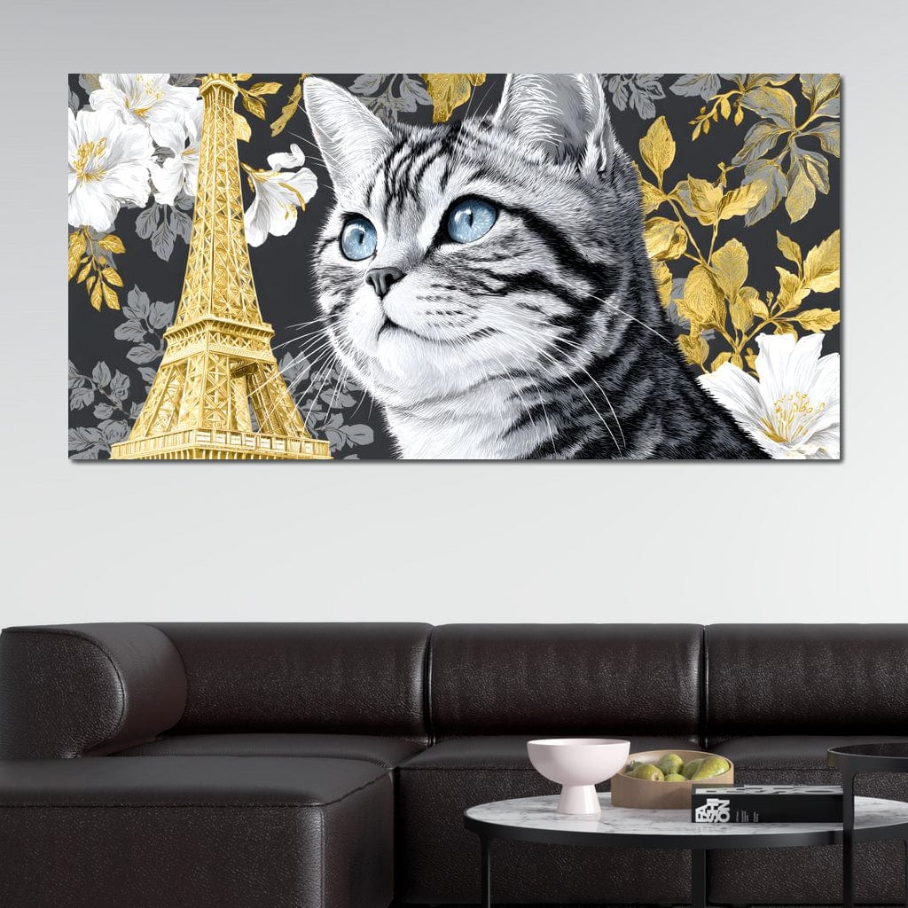 Feline Elegance Parisian Dreams - Image 7