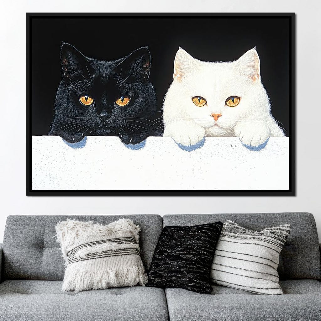 Feline Harmony Contrast - Image 3