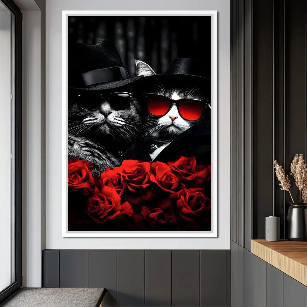 Feline Noir Enigma Roses - Image 2
