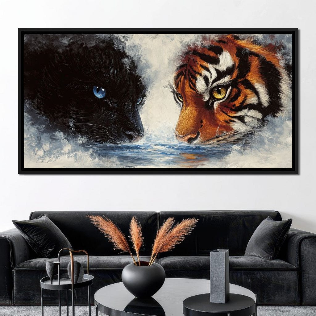 Feline Reflection Harmony