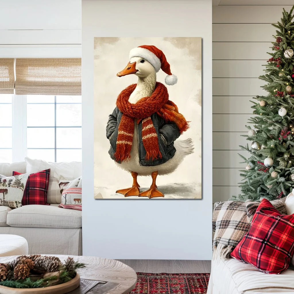 Festive Goose With Cozy Style - Image 9