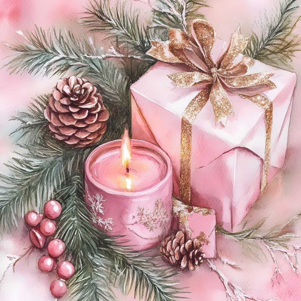 Festive Pine Gift Candle Radiance - Image 14