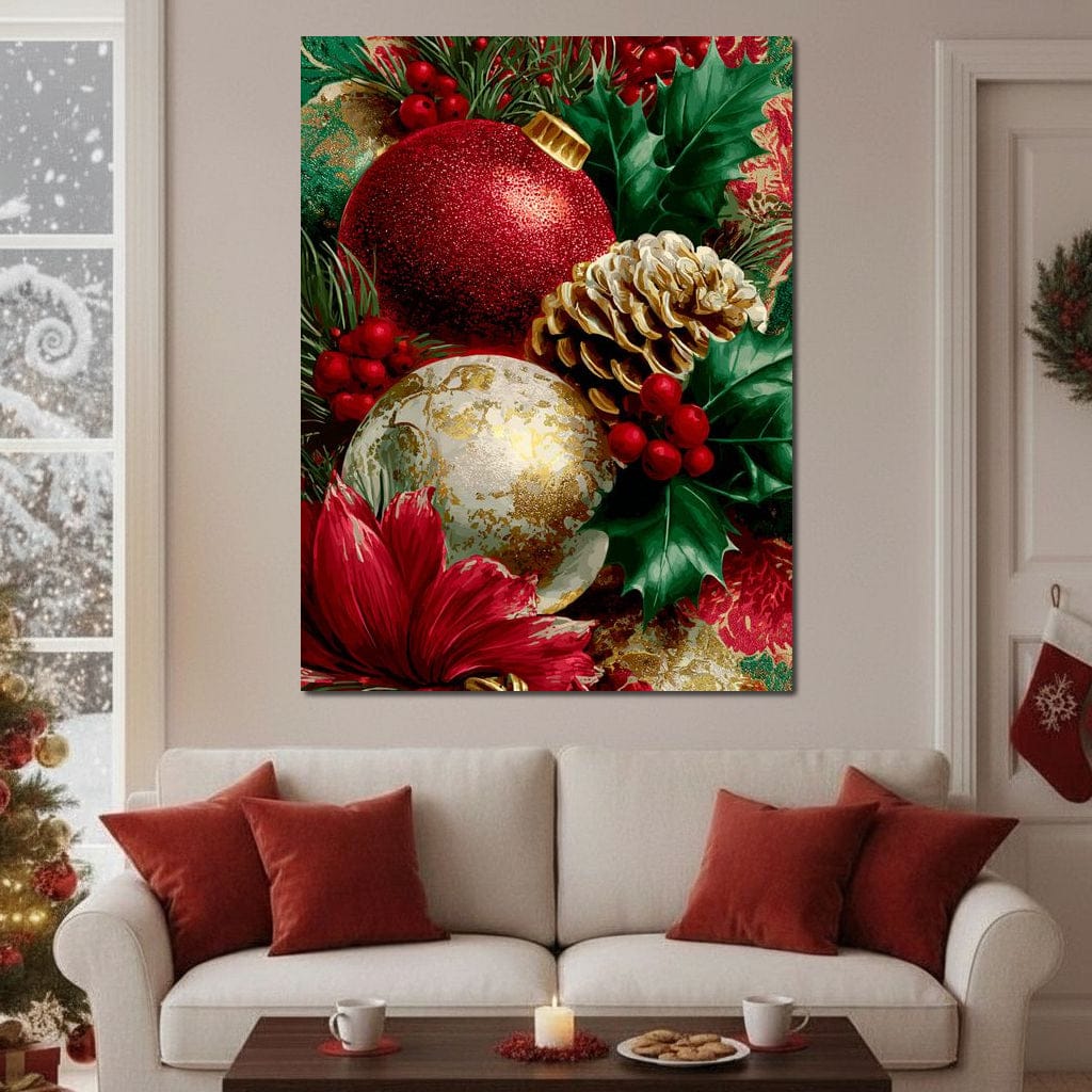 Festive Pine Holly Joyful Noel - Image 6
