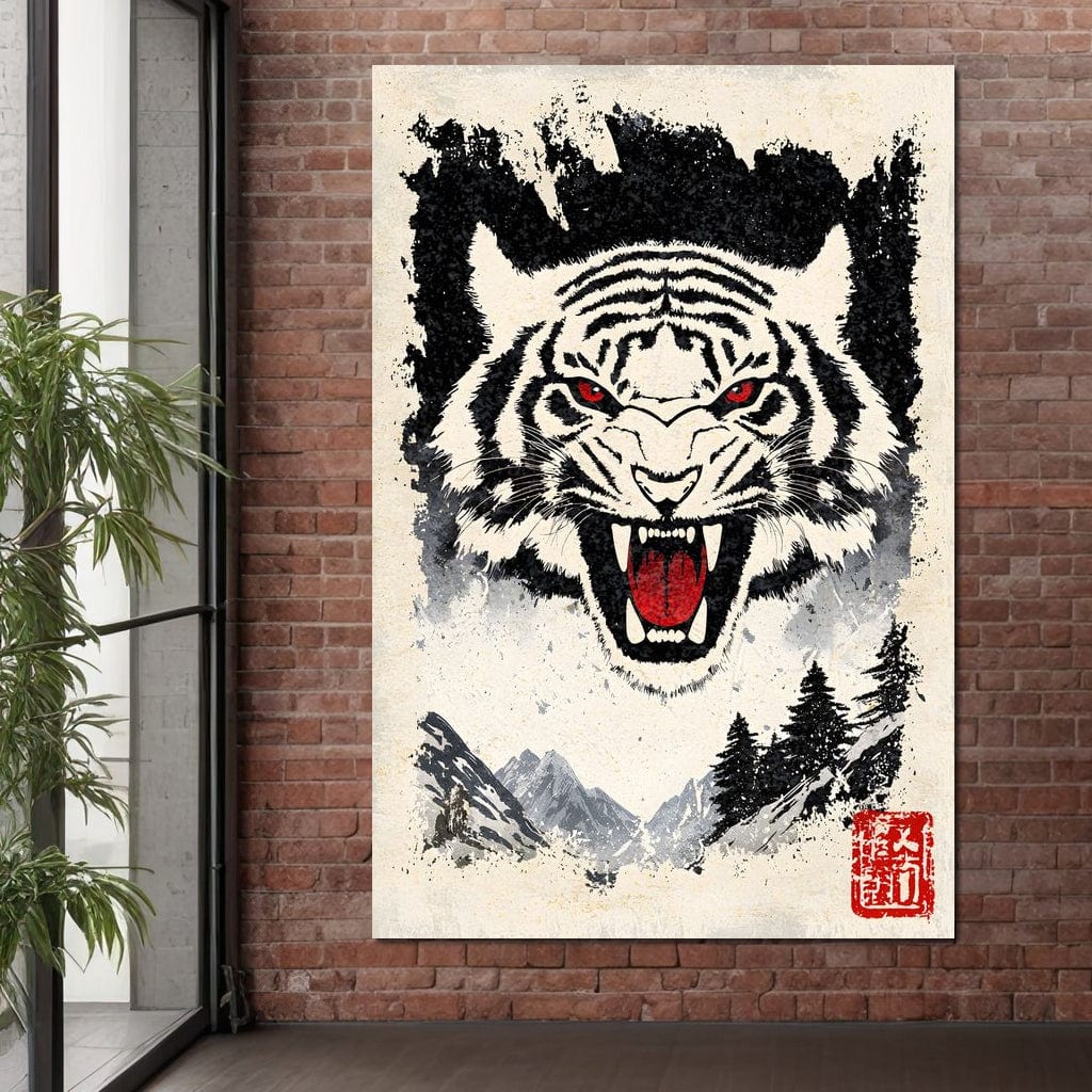 Fierce Jungle Monarch Tiger Roar - Image 10