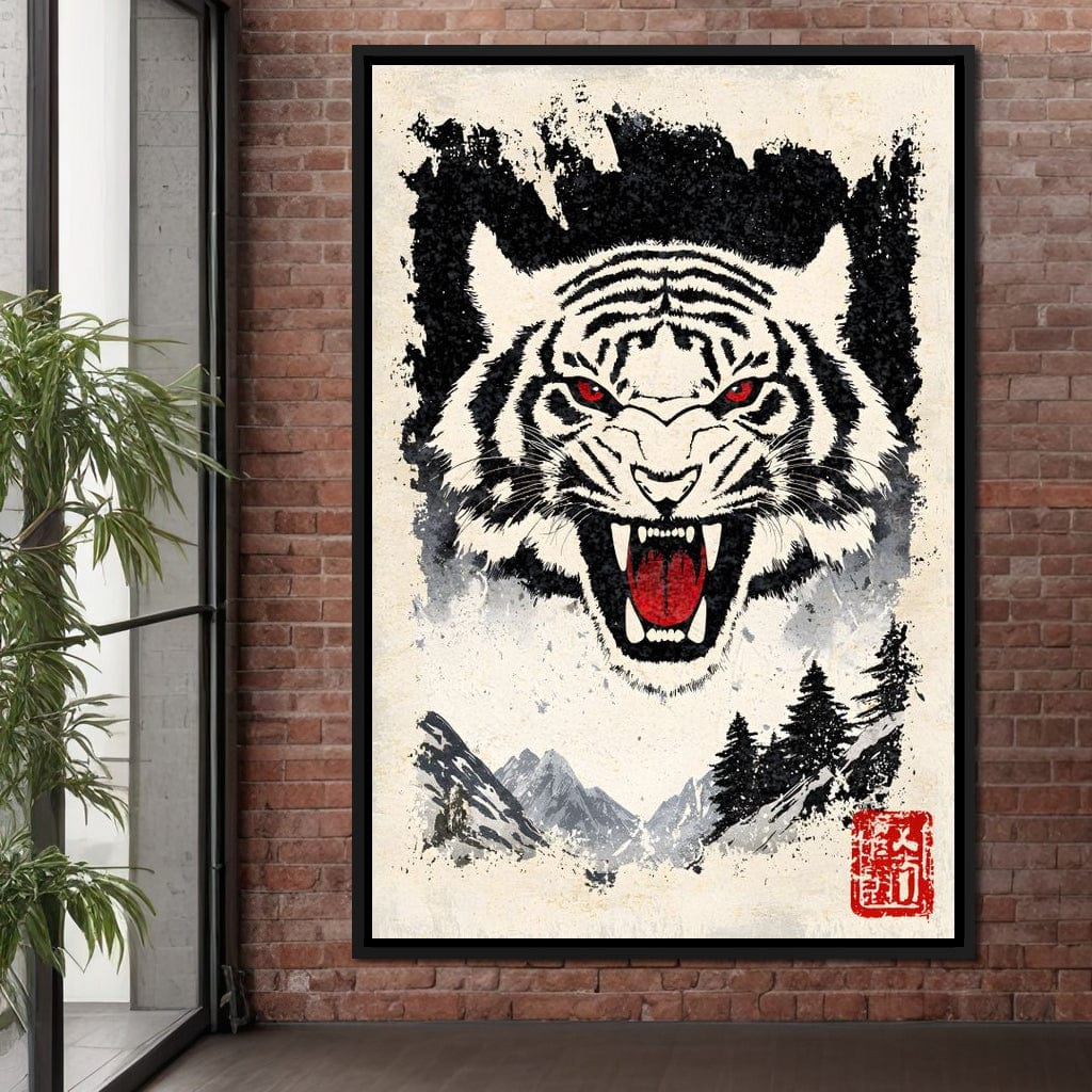Fierce Jungle Monarch Tiger Roar - Image 12