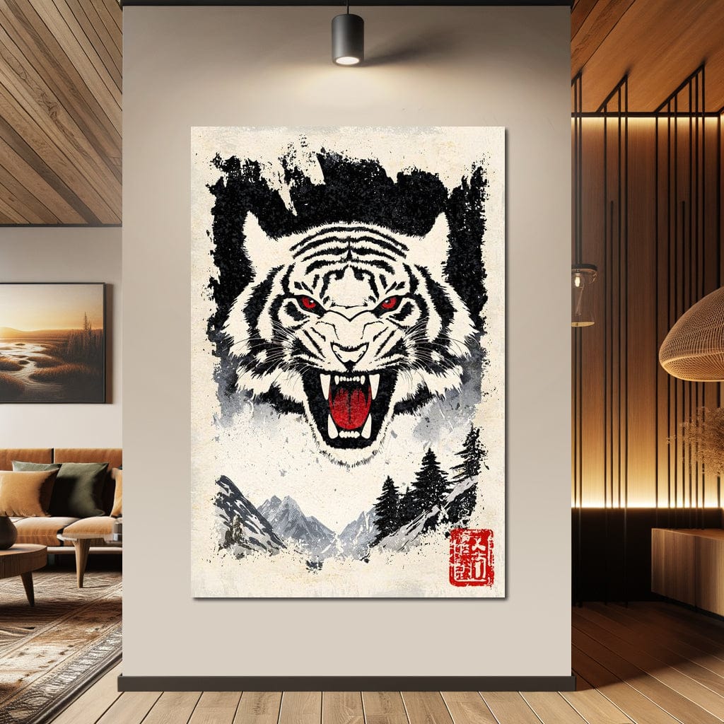 Fierce Jungle Monarch Tiger Roar - Image 8