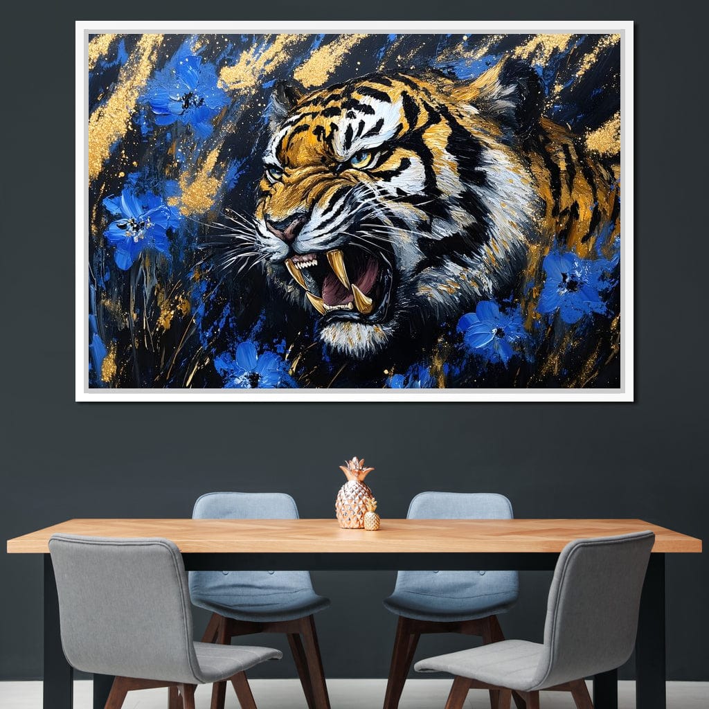 Fierce Tiger in Wild Blooms - Alicia Smith - Image 19