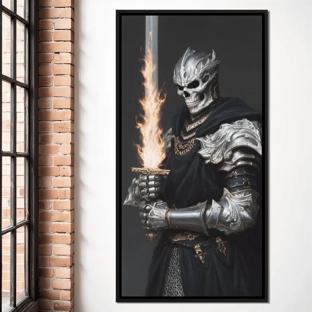 Flaming Sword of the Bone Knight - Image 4
