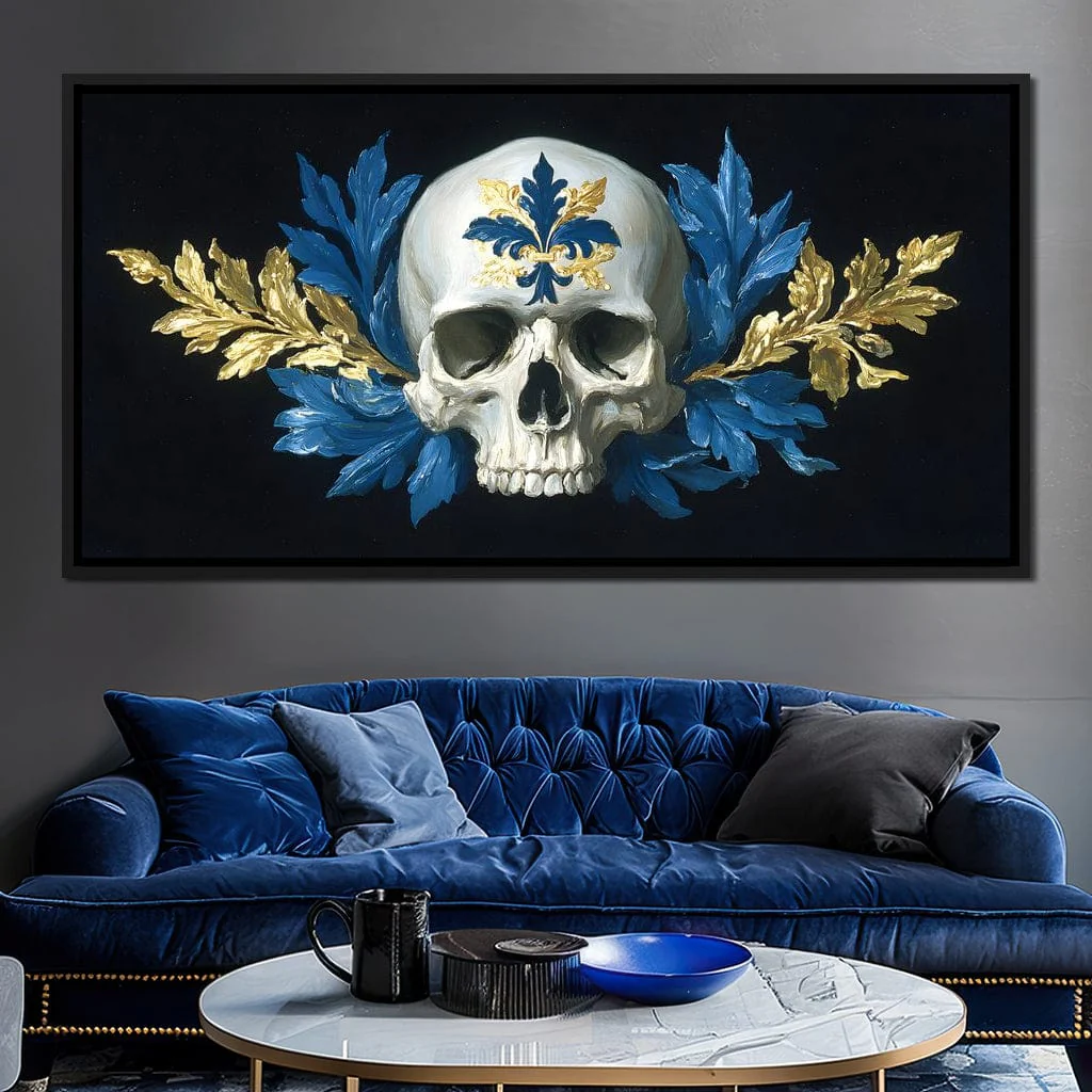 Fleur Skull Baroque Elegance - Image 13