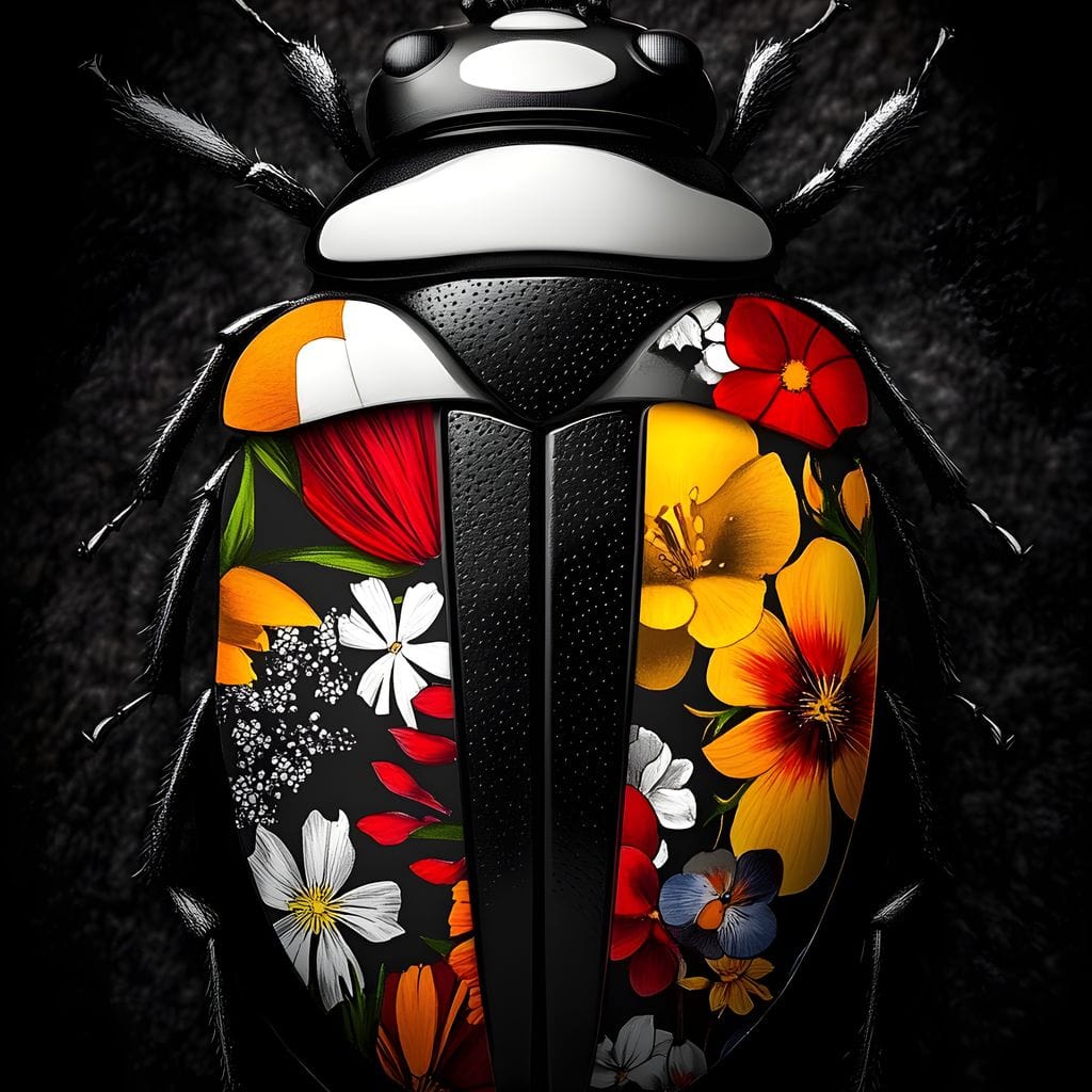 Floral Beetle Kaleidoscope - Image 13