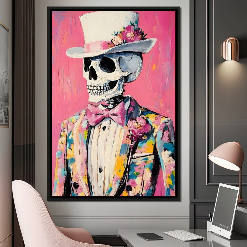 Floral Dapper Skeleton Elegance - Image 12