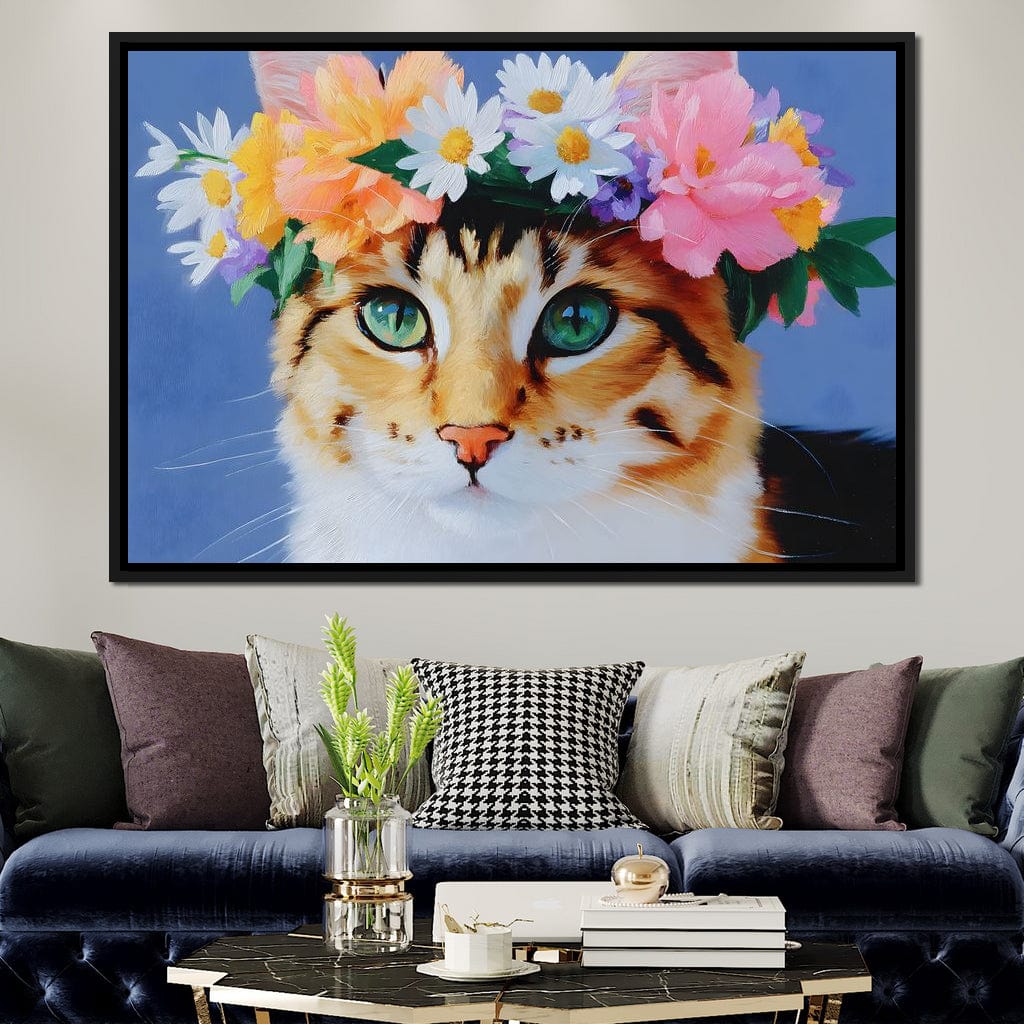 Floral Feline Elegance - Image 4