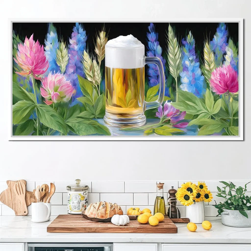 Floral Harmony with Golden Brew - Image 10