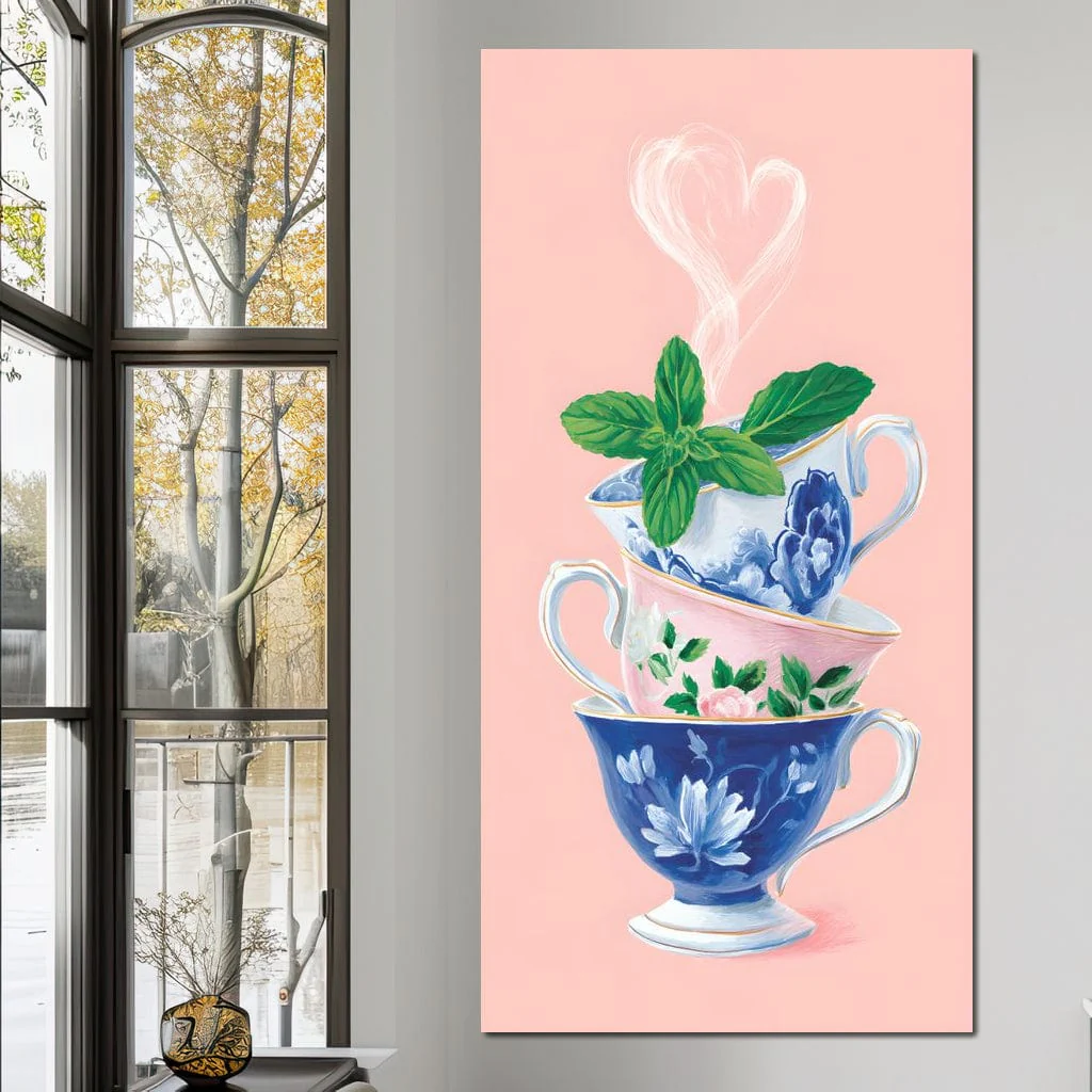 Floral Teacup Tower Heartbeat - Image 8