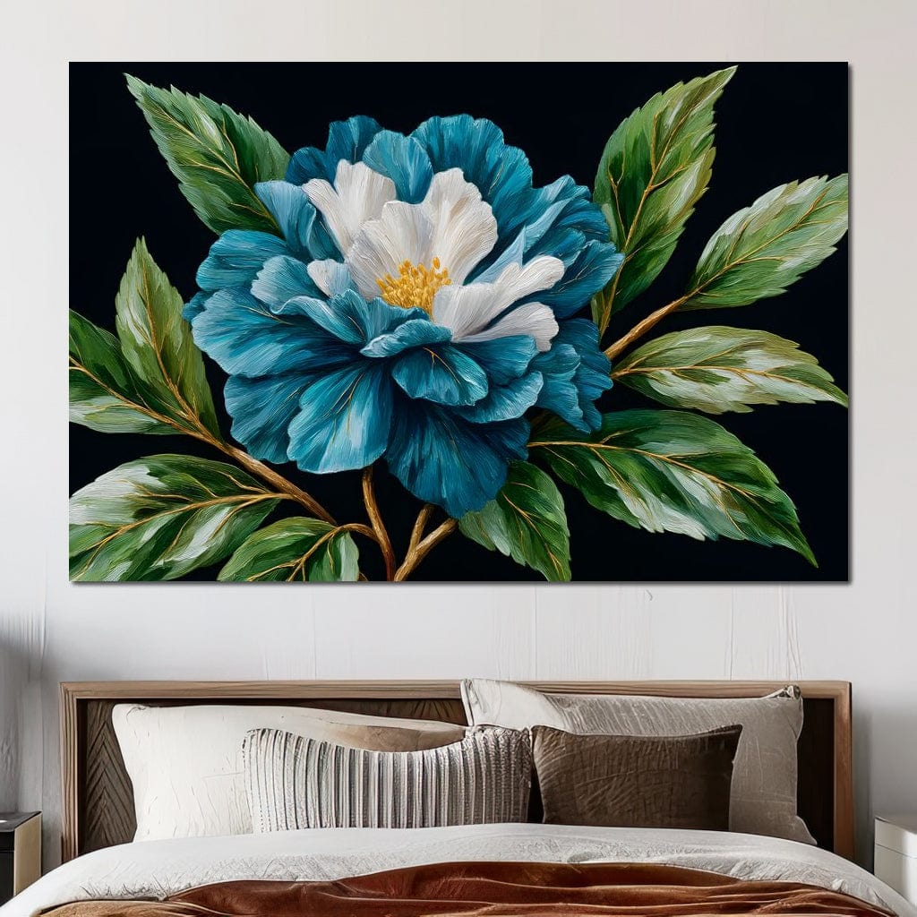Flourishing Blue Elegance - Image 5