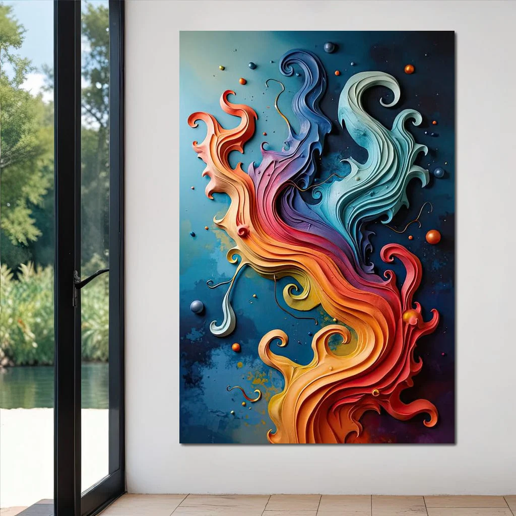 Flowing Rainbow Abstract - Cole Williams - Image 10