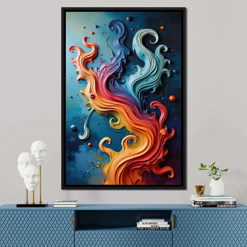 Flowing Rainbow Abstract - Cole Williams - Image 3