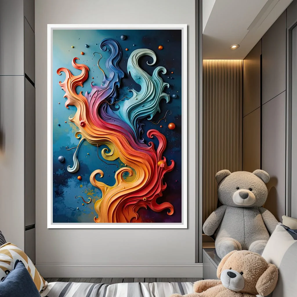 Flowing Rainbow Abstract - Cole Williams - Image 4