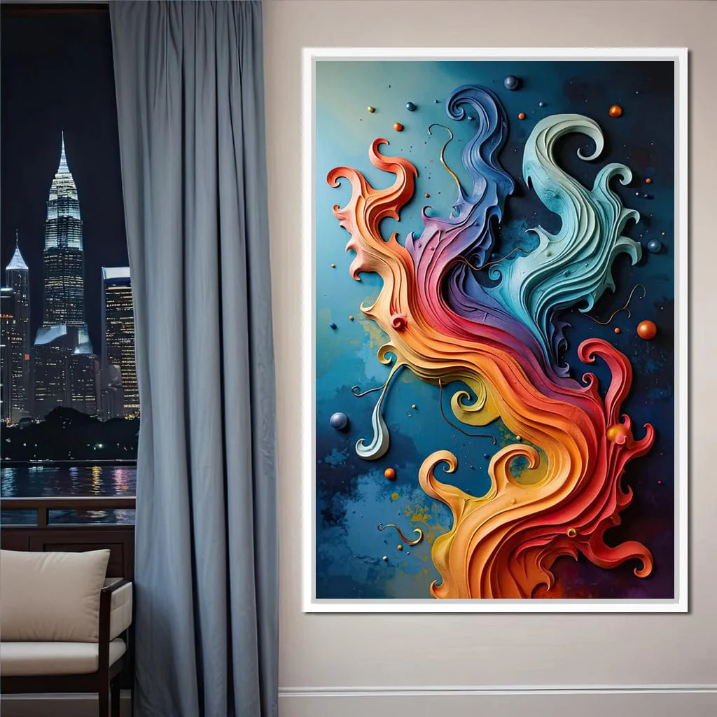 Flowing Rainbow Abstract - Cole Williams - Image 6