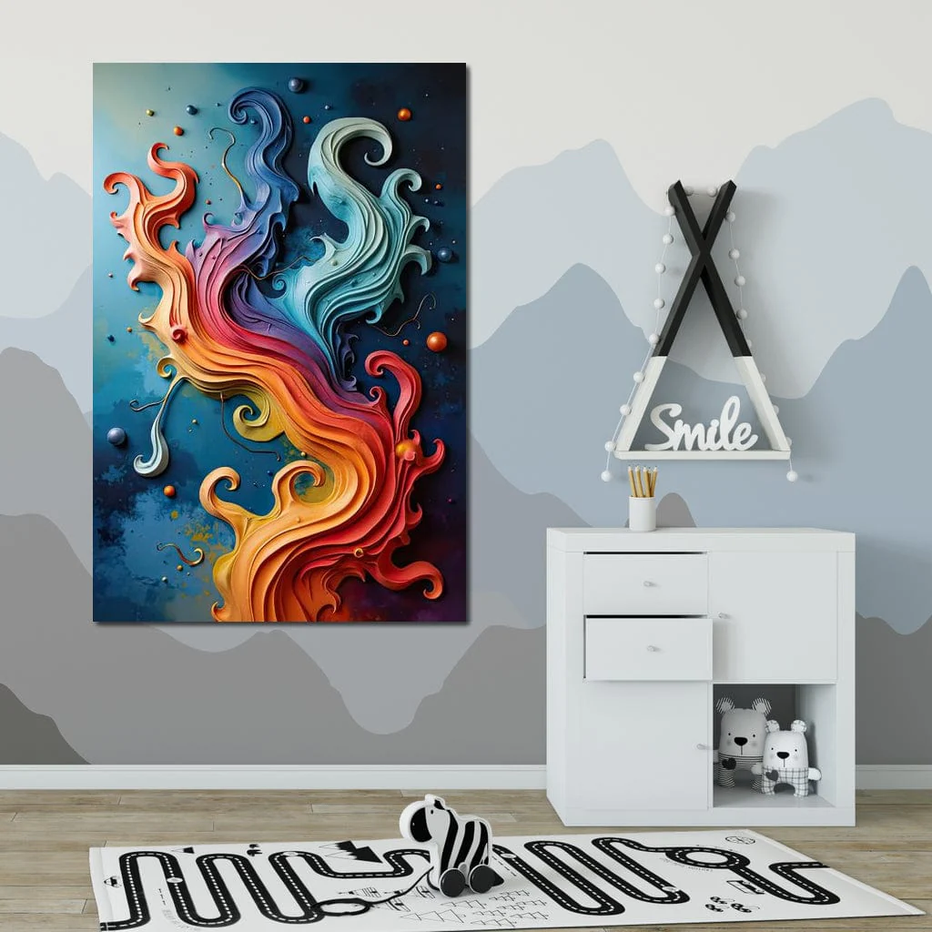 Flowing Rainbow Abstract - Cole Williams - Image 7