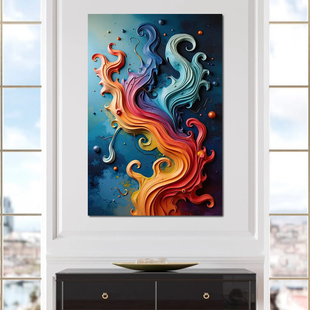 Flowing Rainbow Abstract - Cole Williams - Image 8