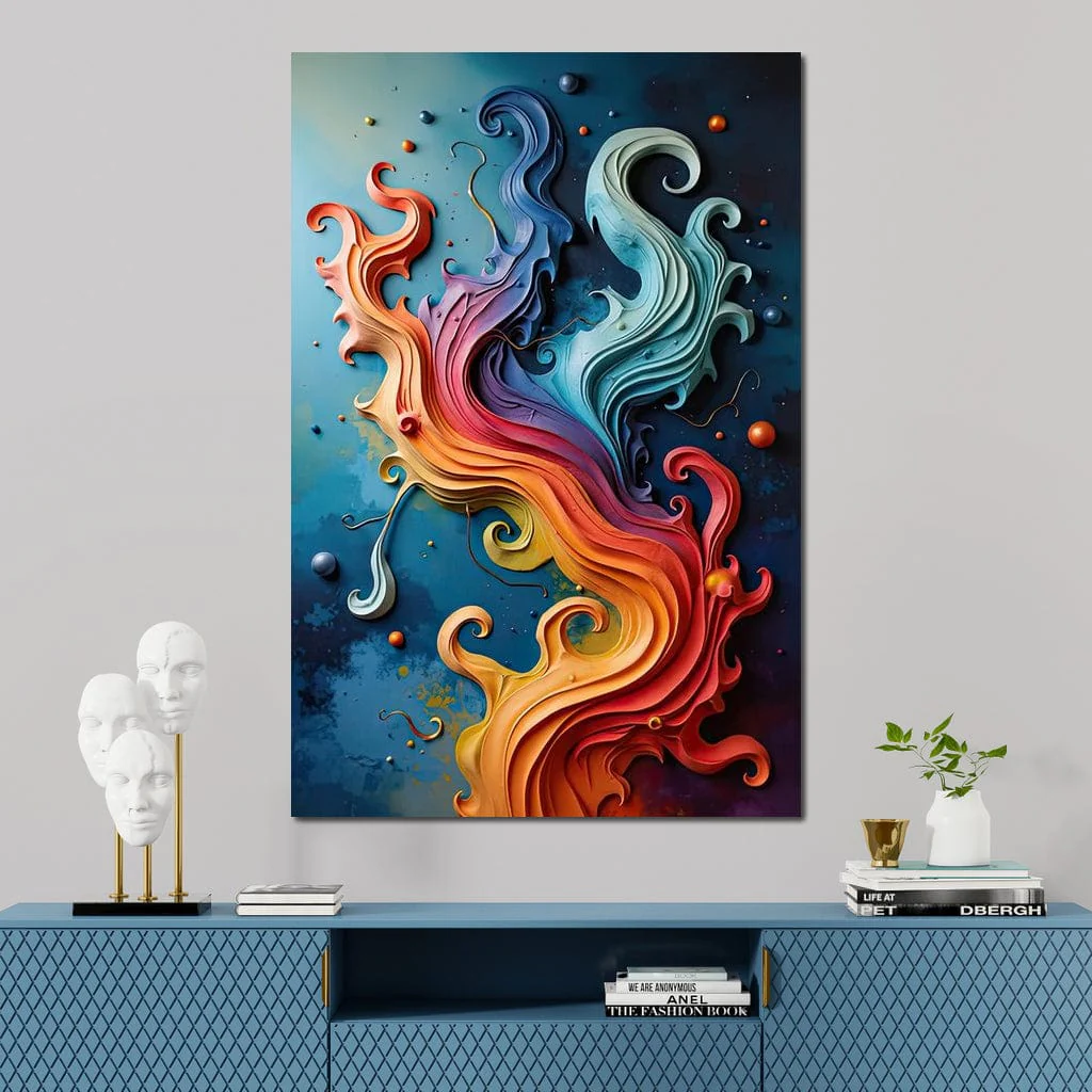 Flowing Rainbow Abstract - Cole Williams - Image 9
