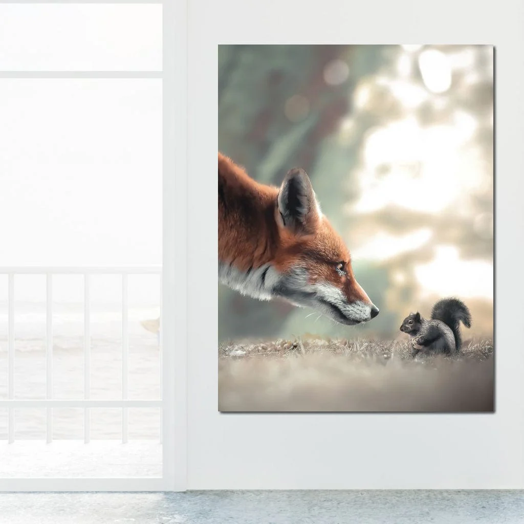 Fox Meets Squirrel - Zenzdesign - Image 6