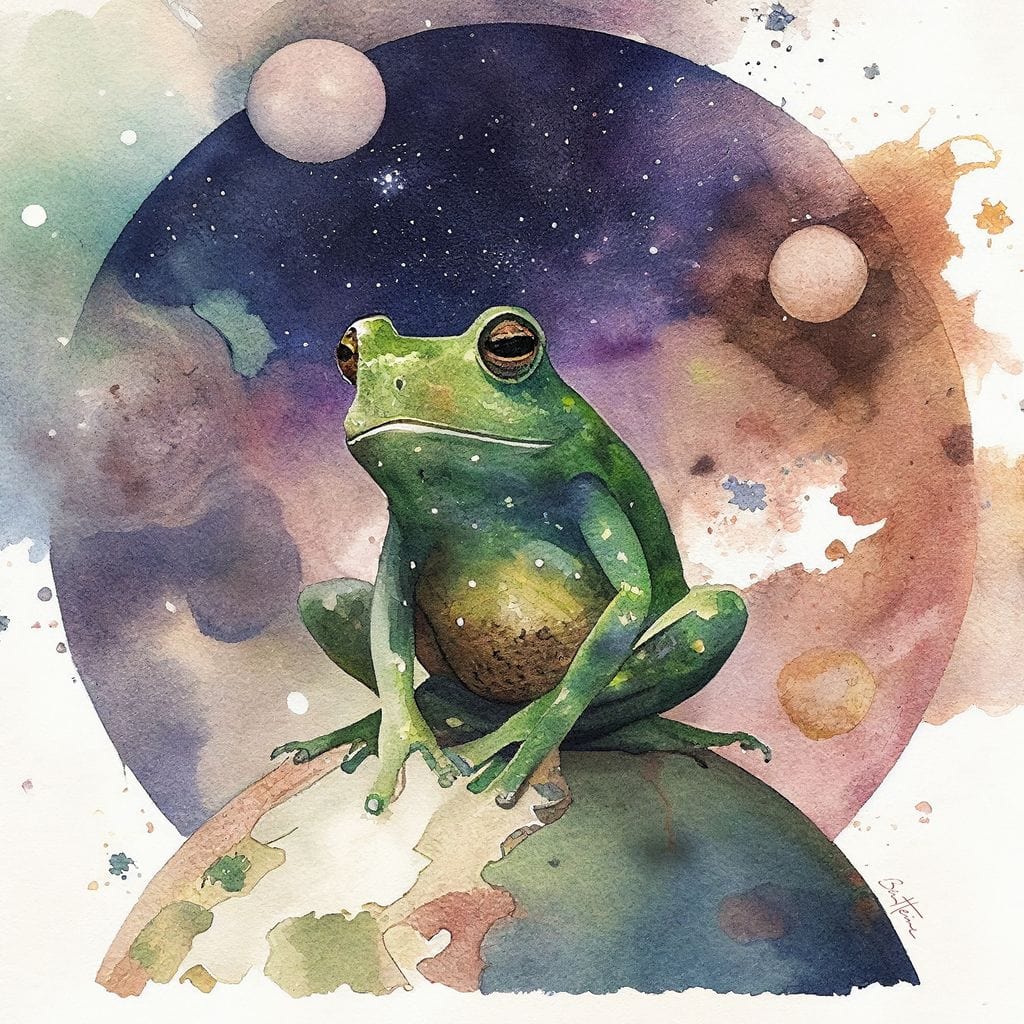 Frog - Astro Cruise - Ben Heine - Image 13