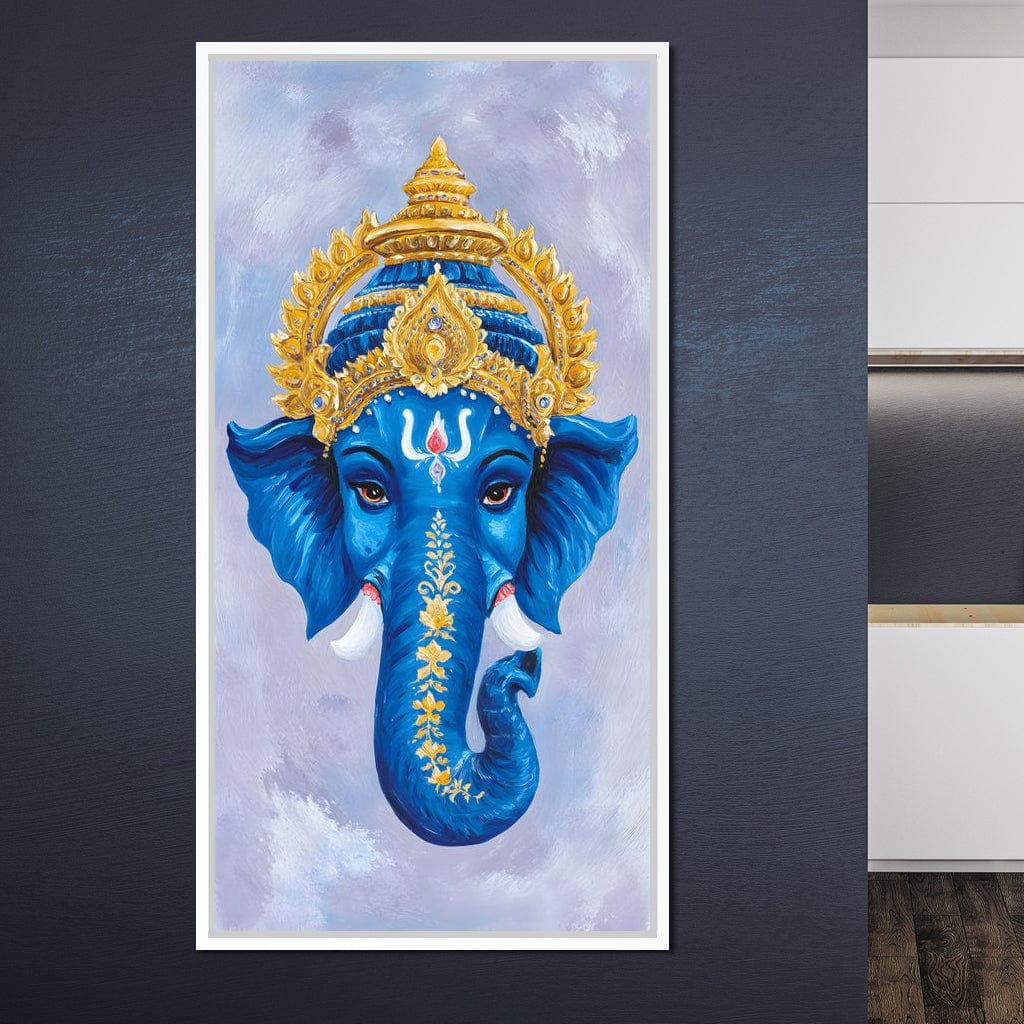 Ganesha Majesty Blue Elegance - Image 11