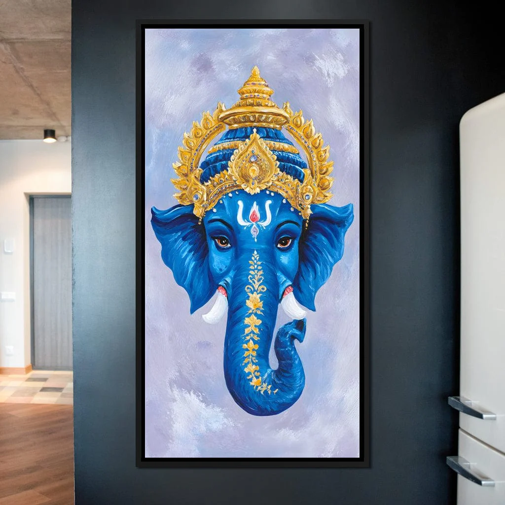 Ganesha Majesty Blue Elegance - Image 5