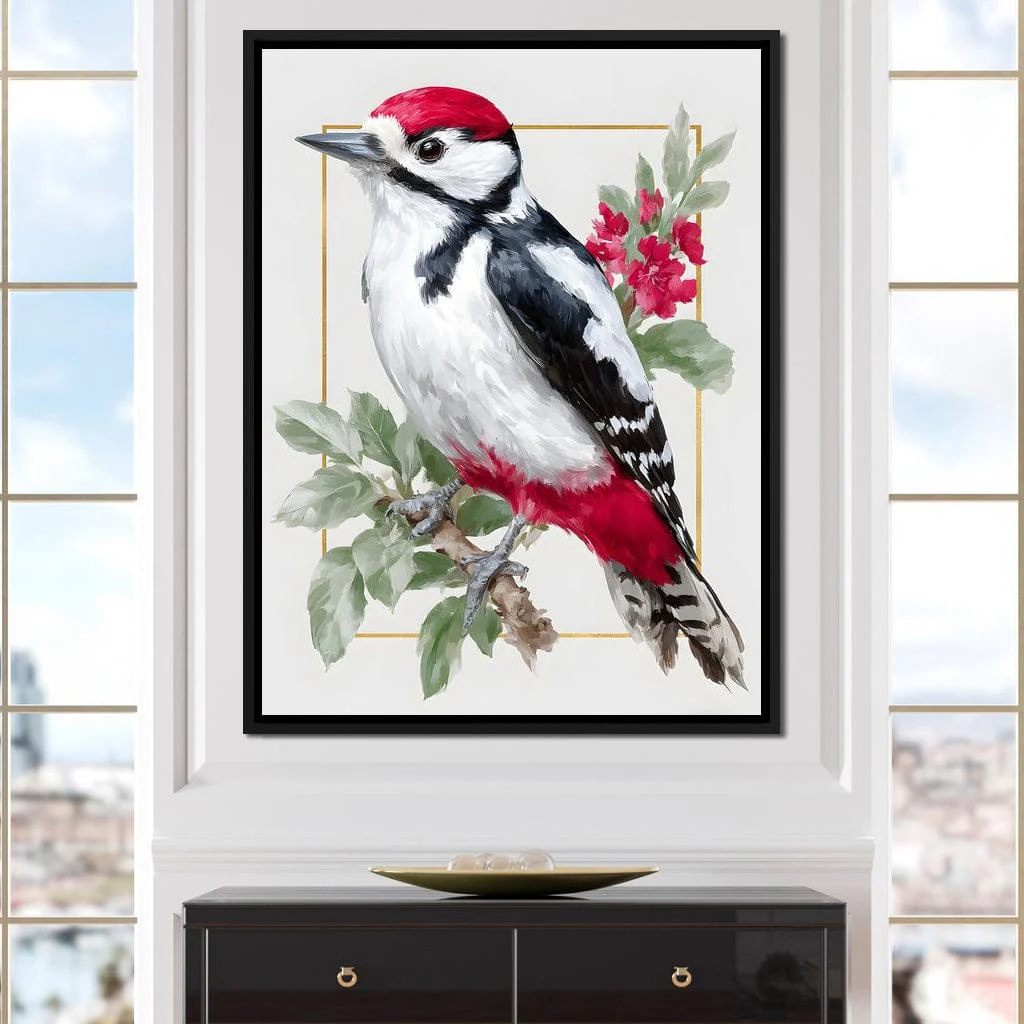 Garden Woodpecker Portrait - Image 2
