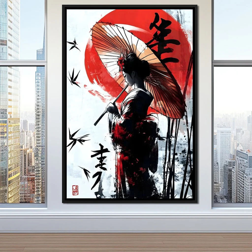 Geisha Elegance Sunlit Shadows - Image 10